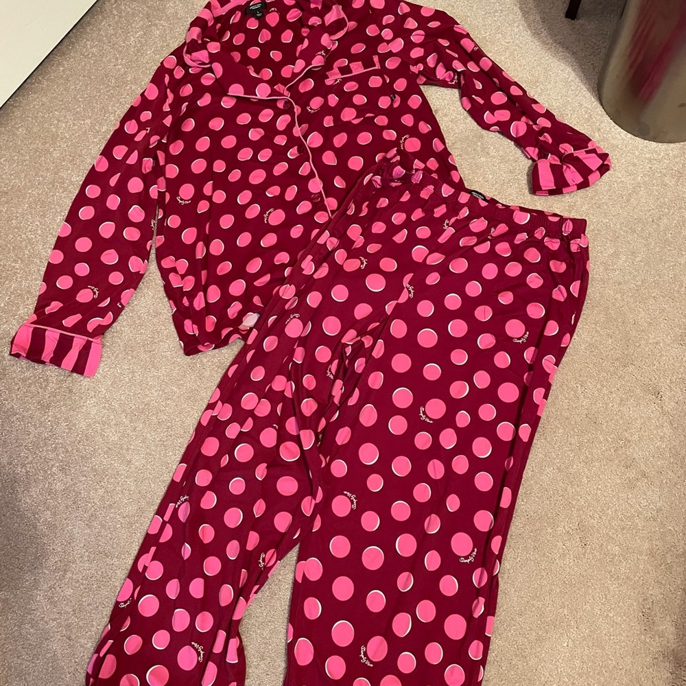 Simply Vera Vera Wang women’s Pajama Set - Pink Polka Dot